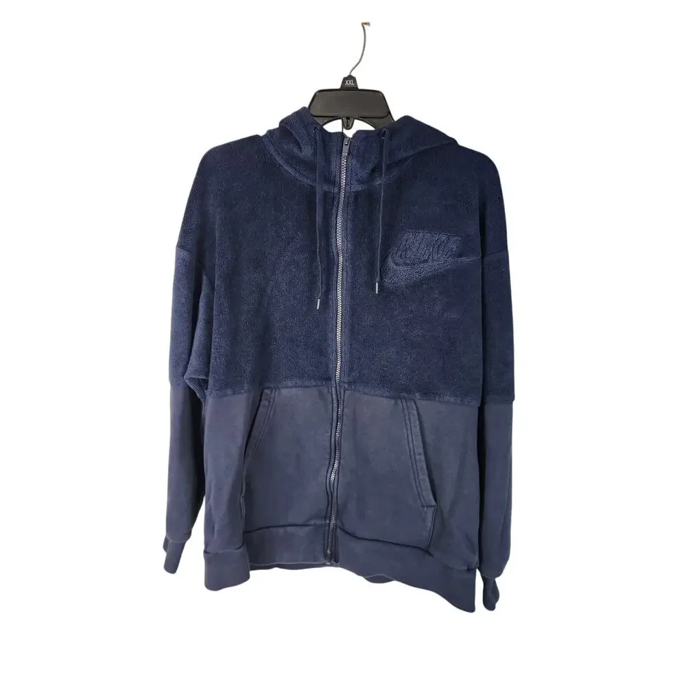 Excellent Condition Nike Hairy Sherpa full zip hoodie men's medium